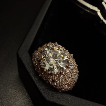 Pavé Solitaire